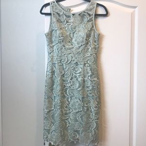 Beautiful mint Adrianna Papell dress